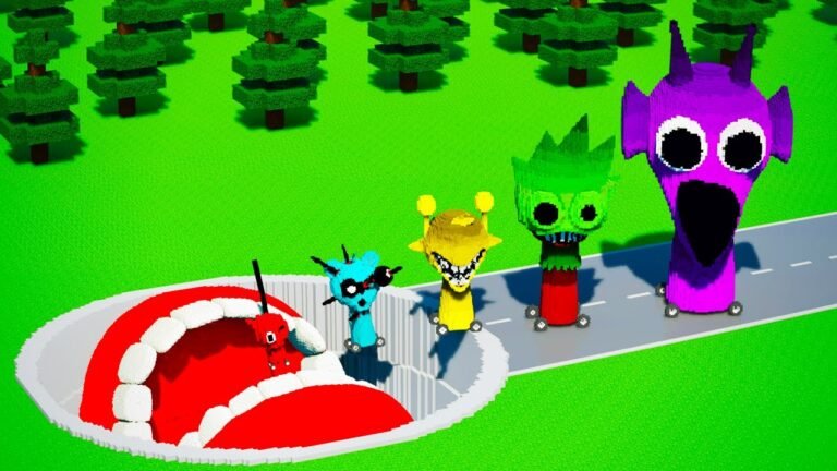 What Happened to Big & Small HORROR SPRUNKI after GIANT MOUTH?