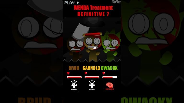 HP Bar in Sprunki DEFINITIVE Phase 7 Wenda Treatment! #sprunki #incredibox