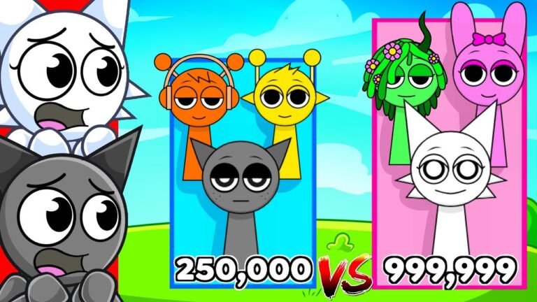 Sprunki BOYS vs GIRLS Power Level Comparison