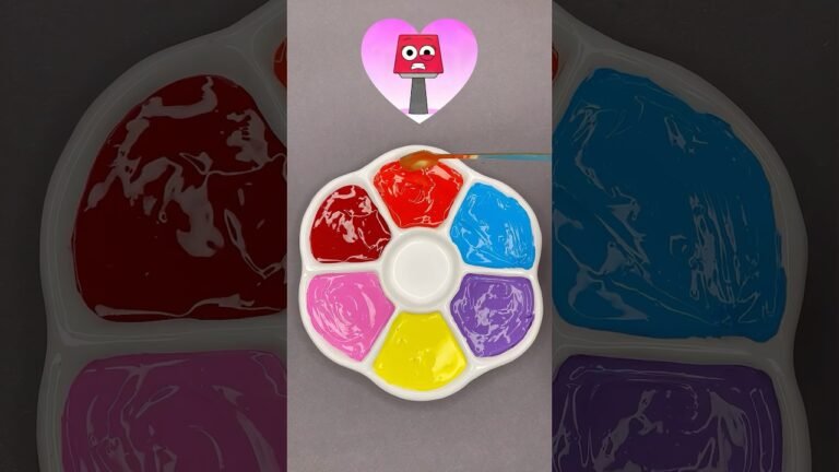 Sprunki Color Mixing | Guess the Mixed Color #sprunki #satisfying #colors #colormixing