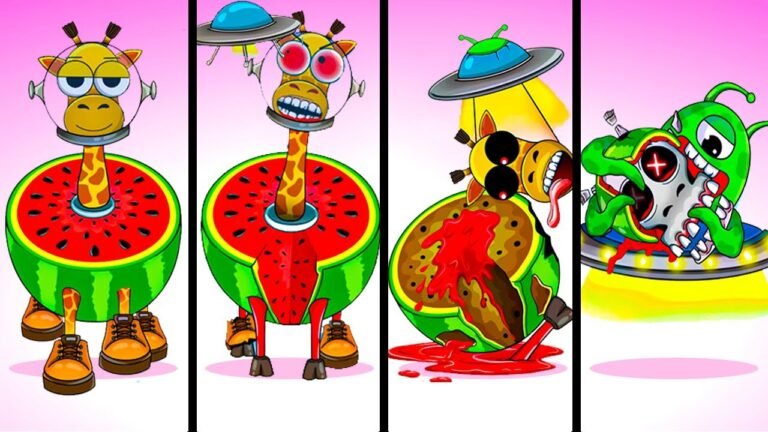 Sprunki Girafa Celestre 🍉Italian brainrot All Phases #sprunki #italianbrainrot