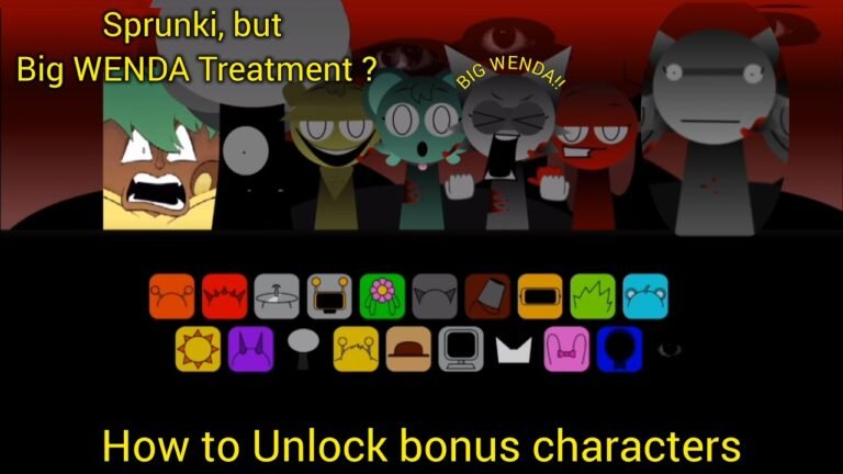 Sprunki, but Wenda Treatment FINAL UPDATE?? #sprunki #incrediboxsprunki #wenda