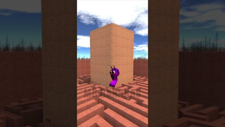 💀 DURPLE HORROR SPRUNKI RUNNING AND BECOMING ALL PHASES