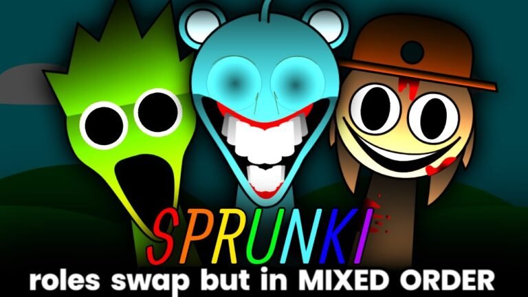Incredibox Sprunki ROLES SWAP But In MIXED Order