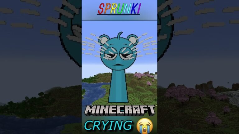 Crying Incredibox Sprunki (in Minecraft)