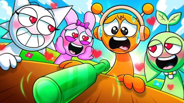 OREN gioca a OBBLIGO o VERITÀ con le RAGAZZE SPRUNKI! Incredibox Sprunki Animazione