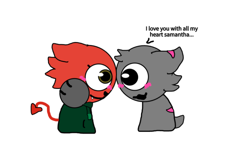 samantha and gearlock is so cute!!