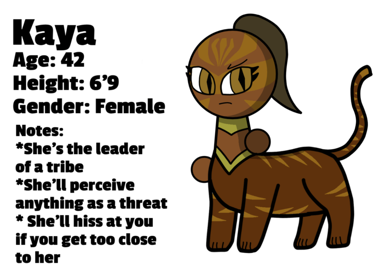 New Sprunki (kinda) OC, Meet Kaya Zevrin (which is her full name), a sorunki-tiger hybrid that lurks in a rainforest