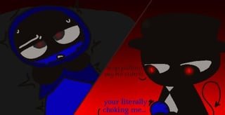 Toxic yaoi and here have a weirdcore brud