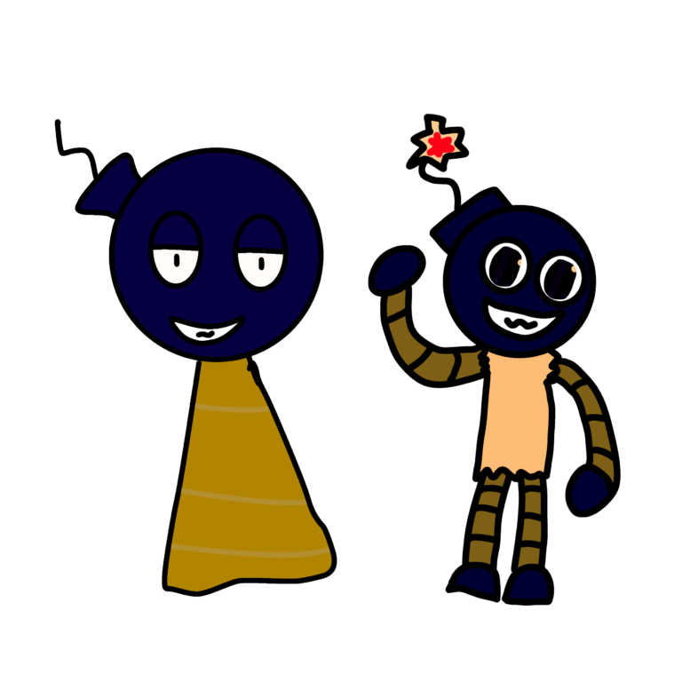 Fun fact: bom was originally a dandys world oc