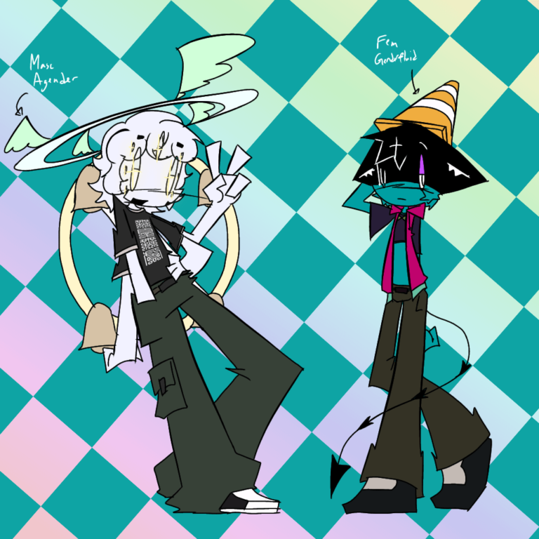 the nonbinaries of r/sprunki lmao (ft cyan)