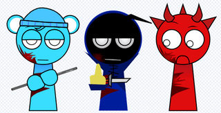 The murderer trio has been complete! (SPRUNKI.BSM)