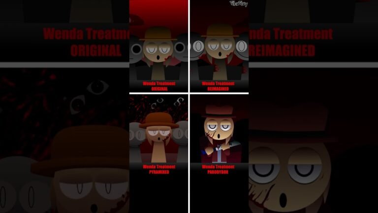 Wenda Treatment VS Wenda Treatment 2.5 VS Parodybox VS Reimagined #sprunki #incredibox