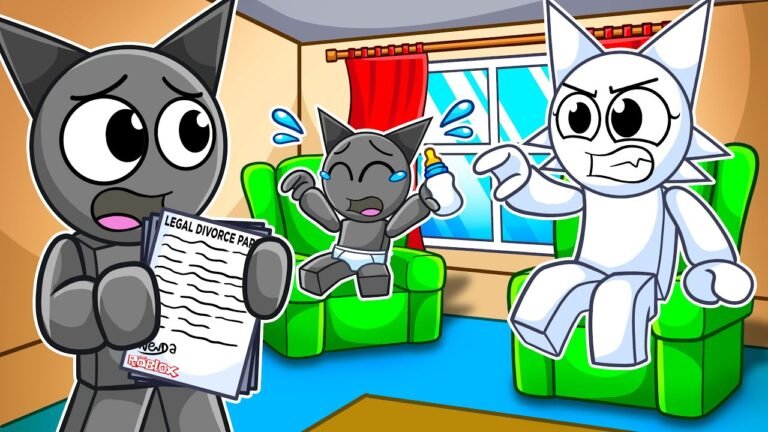 Gray & Wenda get a DIVORCE in Roblox!