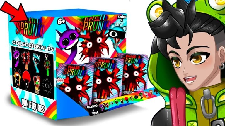 ¡ABRIMOS UNA CAJA MISTERIOSA de FIGURITAS de SPRUNKI! 🐸 SIMBA