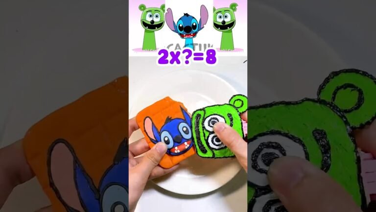 I made a Incredibox Sprunki OC Stitch X Gummy Bear @cactukk