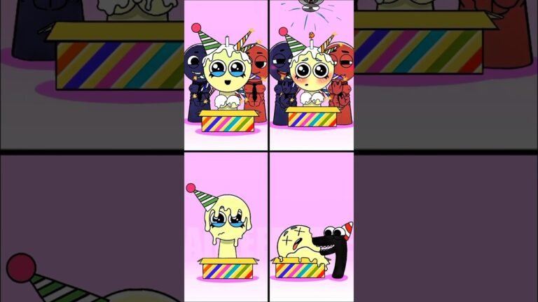 Sprunki OC Funfetti Phase 4 #brainrot #sprunki #animation #memes #cartoon #incredibox #shorts