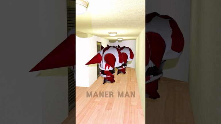 Hide from the Horror Reds in the hotel room! 🏨👹 #Sprunki #Red #game #hide