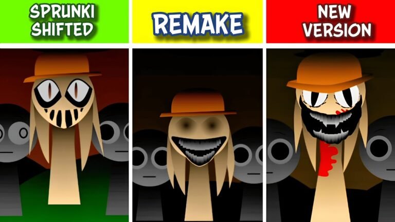 Incredibox Sprunki Shifted New Verson VS Sprunki Shifted Remake VS Sprunki Shifted V6.6.6