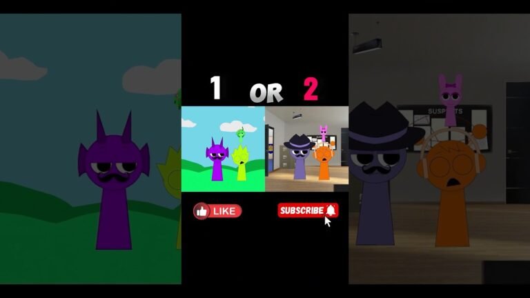 Sprunki friendship 1 or 2 | Incredibox sprunki #incrediboxsprunki #sprunki