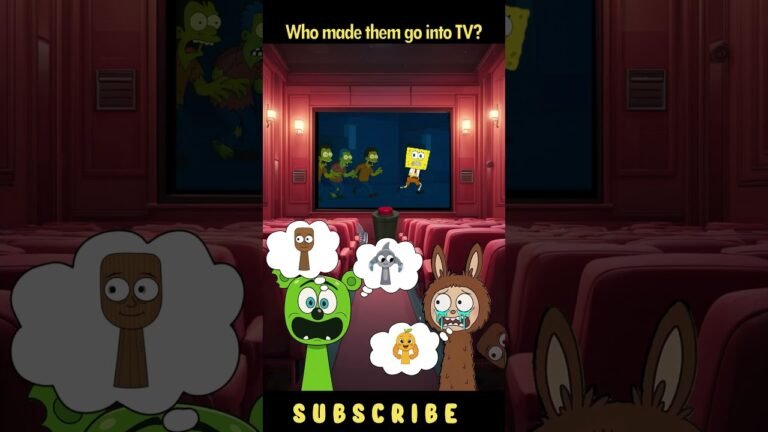 Who made them go into TV? Labubu Udin Incredibox Sprunki #sprunki #incredibox