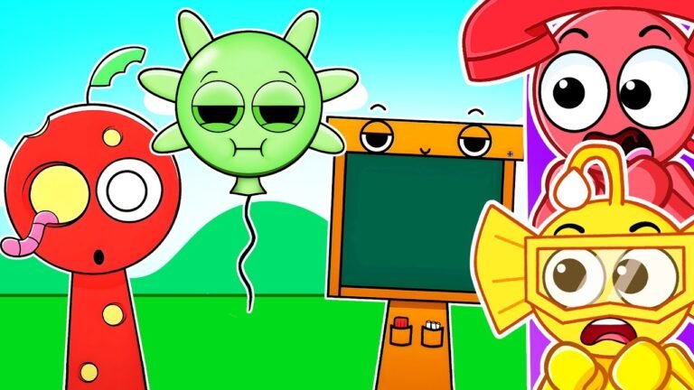 SPRUNKI OC ALL NEW Characters GUMMY BALLY BOARD APPLE FUNFETTI INKY Are NEXT LEVEL SCARY!!