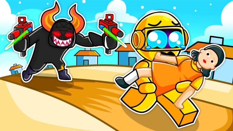 ROBAR un SIMULADOR de SQUID GAME 3 en Roblox!