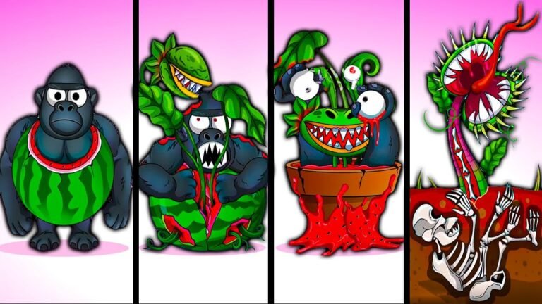 Sprunki Gorillo Watermellondrillo 🦍 Italian brainrot All Phases #sprunki#brainrot