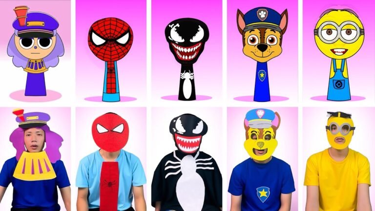 🛑 Sprunki OC ALL Phases Incredibox Compilation COMPLETE in real life. ❤️ #incredibox #sprunkioc
