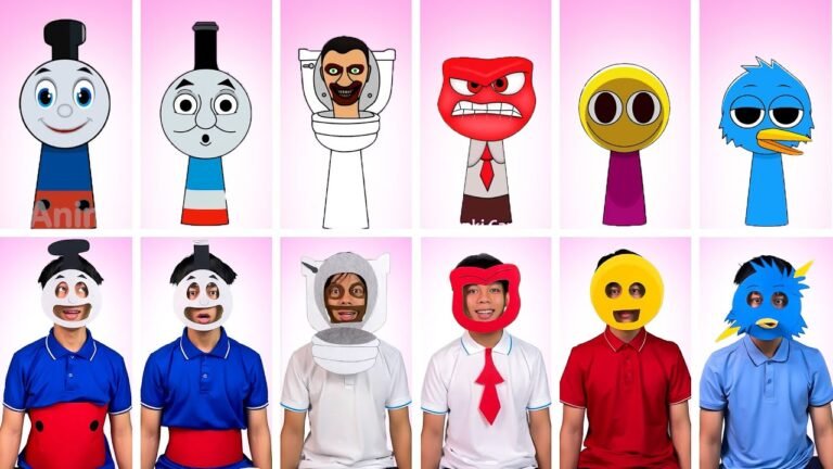 Sprunki 4 OC AZURI Phase 4 Incredibox in Real life. #sprunki #incredibox #incrediboxsprunki