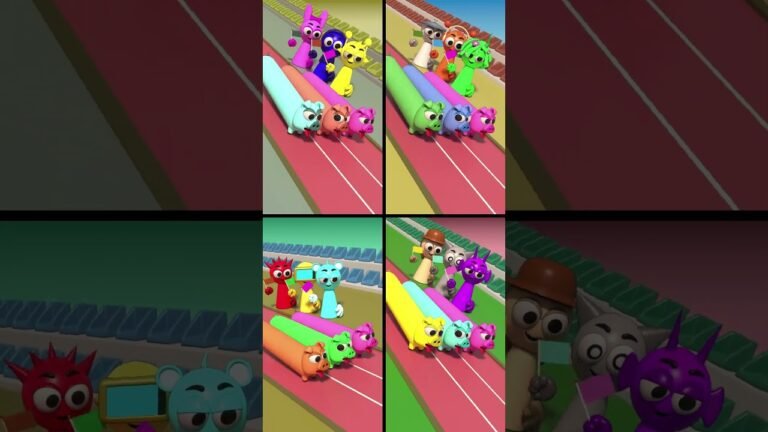 Sprunki Pet RACING (all parts)