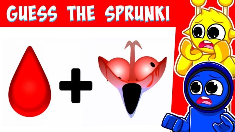 Guess The Sprunki Characters By EMOJI..??