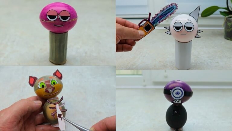 Oh no! HELP Lollipop, Minion, Talking Tom Incredibox Sprunki made from eggs #sprunki