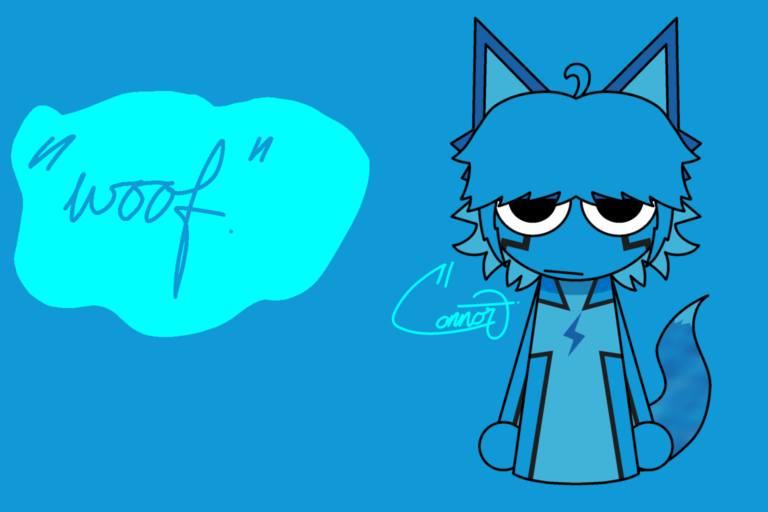 “woof.” – connor, apparently. (is i redesigned him)