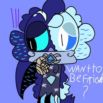 My sprunk sona asks urs(or ur oc) I’d they wanna be his friend:>