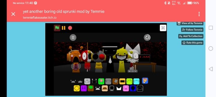 A boring old sprunki mod mix