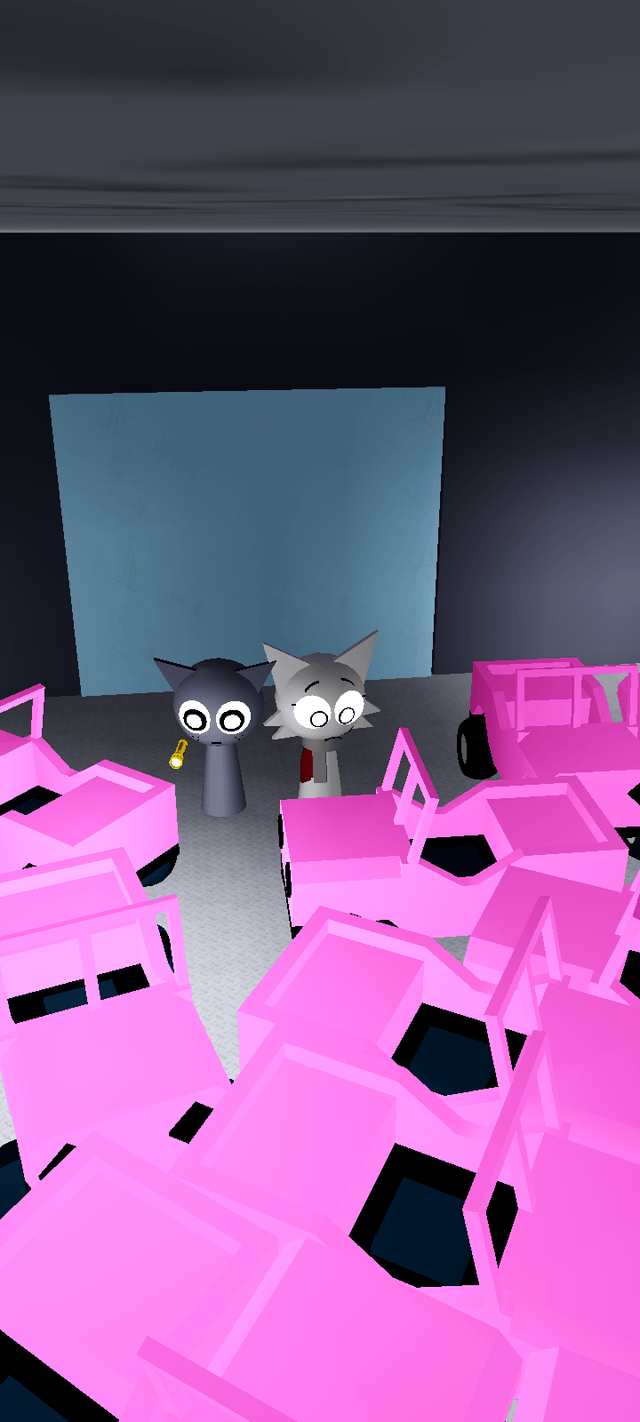 Wenda and grey art de 🚘🚗🚙🛞v1… mini grey and 🪹sprunki roblox 3D 🔥