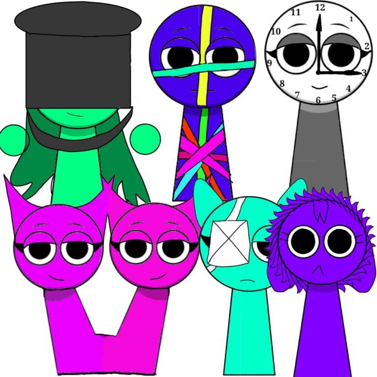 Guys, we have…..FANART CONTEST!!!,you can draw my sprunki characters! You can post it on reddit (here),no webs, only here!