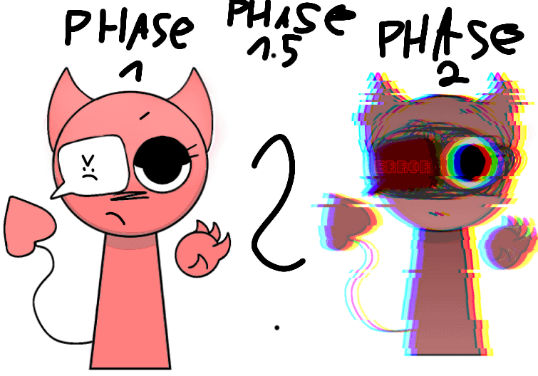 Can somone make phase 1.5 of my oc Melissa?