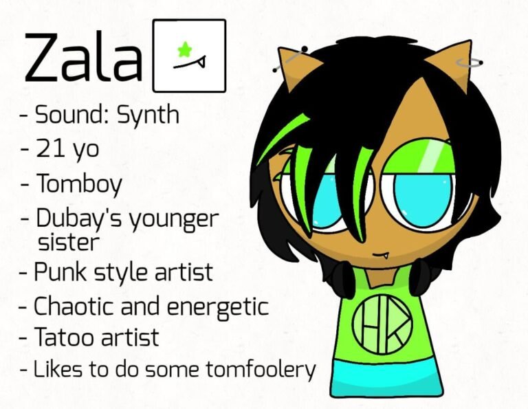New OC! Here’s Zala! ✨