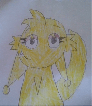 I found drawing skills in the closet… …Thorn.