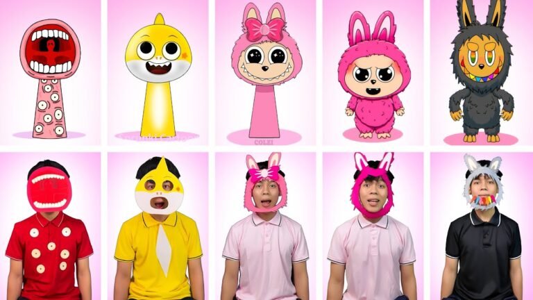 🛑 Sprunki OC ALL Phases Incredibox Compilation COMPLETE in real life. ❤️ #sprunki #sprunkioc