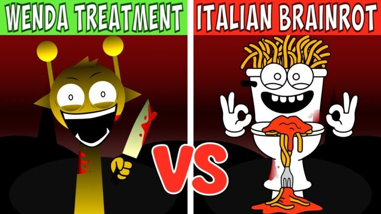 Incredibox Sprunki | Wenda Treatment VS ITALIAN BRAINROT 3