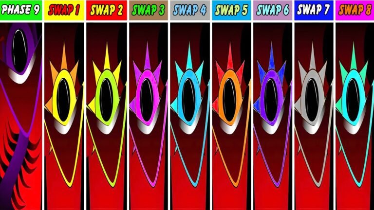 Incredibox Sprunki: Phase 9 But Everyone Swapped From Swapped Version 1 To Swapped Version 8