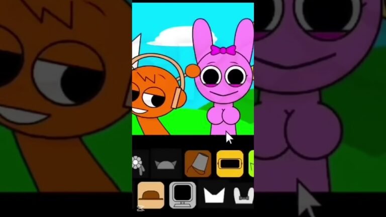 Incredibox Sprunki Sinner NEW SUS Wenda x Oren x Pinki #sprunki #incrediboxsprunki #incredibox