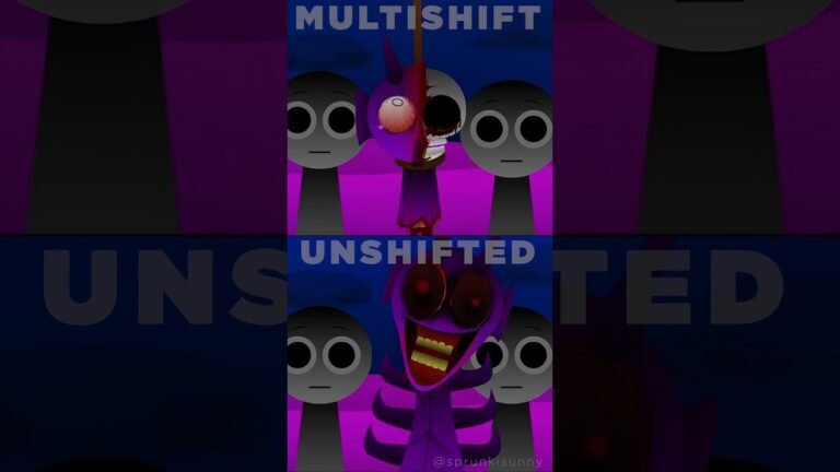 Incredibox Sprunki Multishift Vs Multishift Unshifted