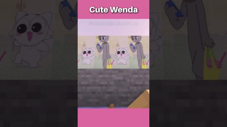 Sprunki Cute Wenda 🥺 (Minecraft Animation)