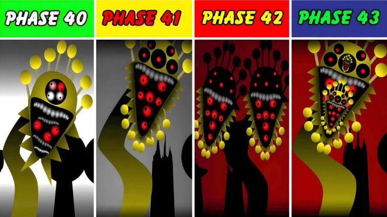 Incredibox Sprunki: Sprunki Phase 40 Vs Sprunki Phase 41 Vs Sprunki Phase 42 Vs Sprunki Phase 43