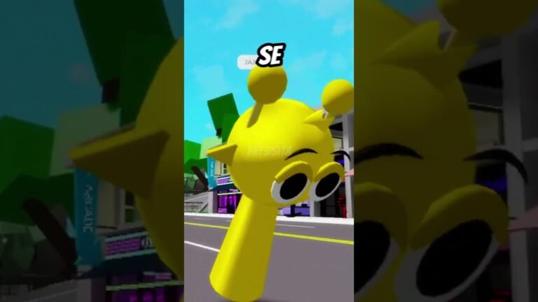 Una SPRUNKI ¡ESTÁ ENAMORADA de MI! en ROBLOX 😱❤️ #roblox #robloxshorts #brookhaven #sprunki