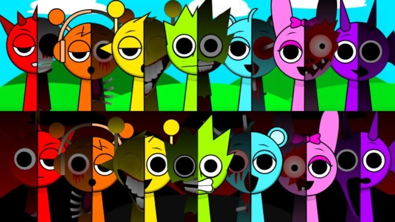 Sprunki PHASES SWAP But HALF Version